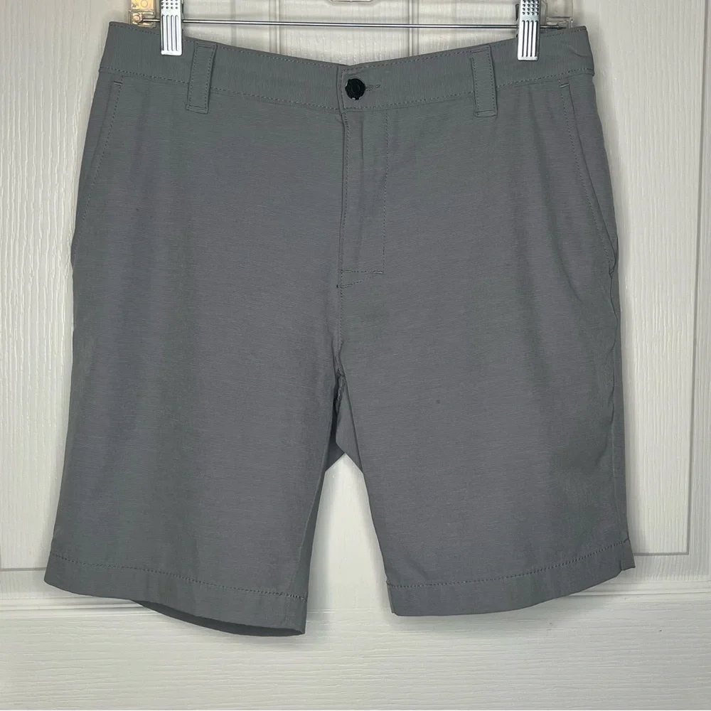 Banana Republic Sz 32 Gray Flat Front Shorts